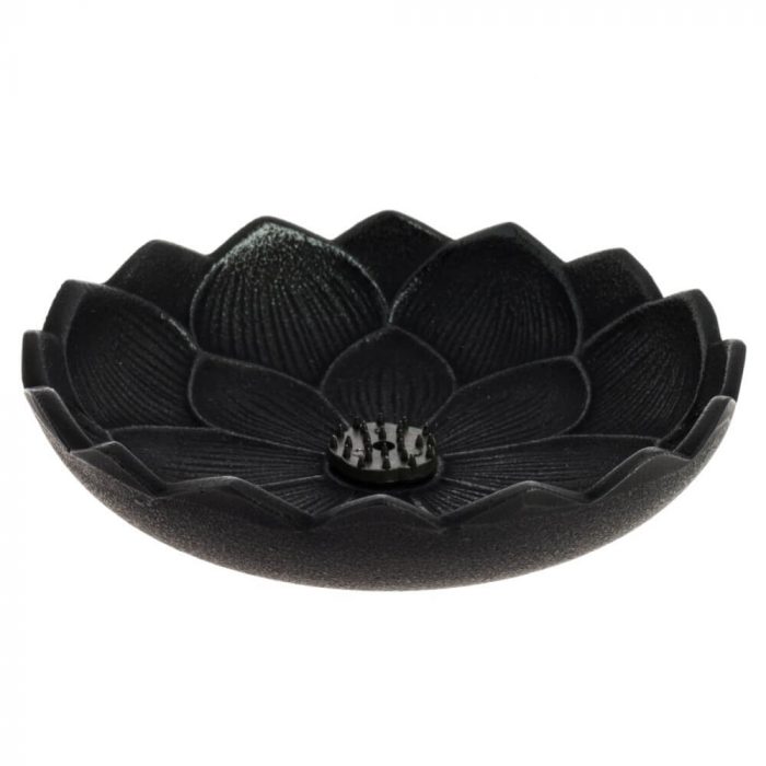 inciensario iwachu flor loto negro