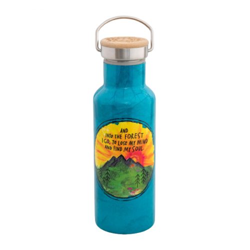 Botella termo reutilizable Forest
