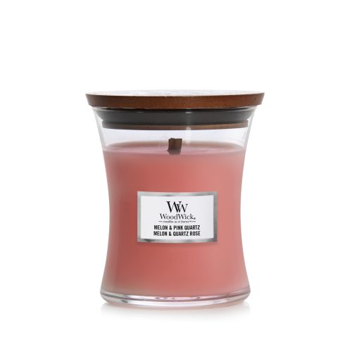 Woodwick Hourglass Medium - Melon & Pink Quartz - Core