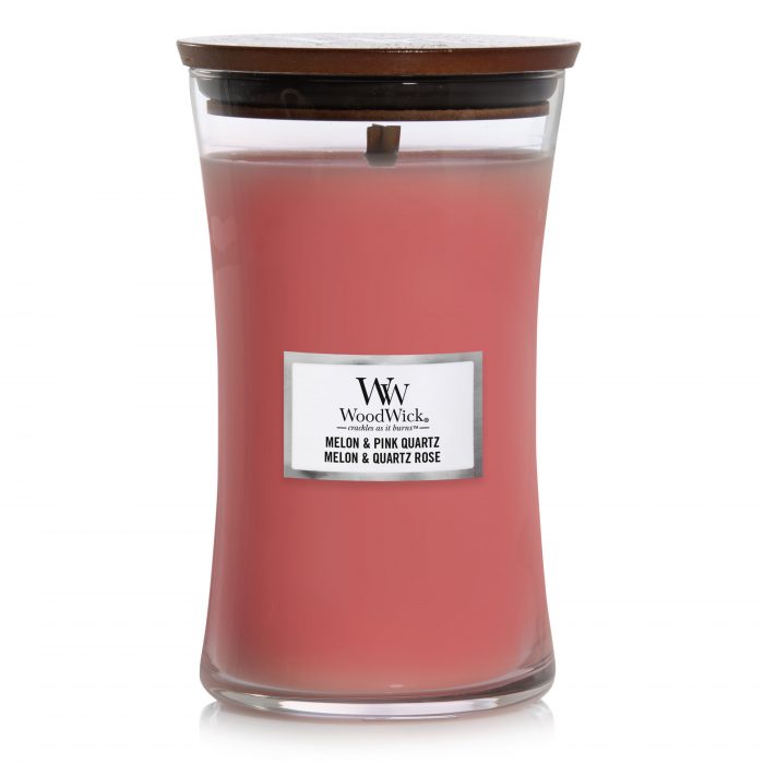 Woodwick - Melon Pink Quartz - Hourglass grande