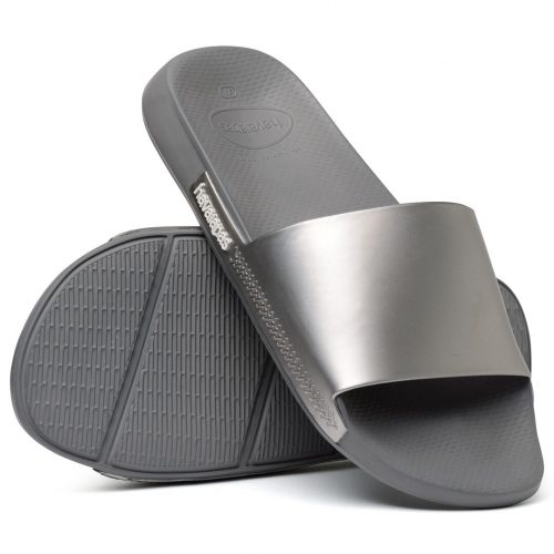 havaianas slide classic metallic