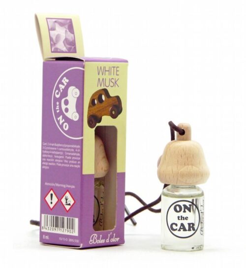 On the car White Musk